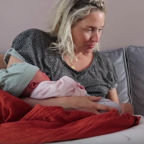 Illustratie bij: Zó ziet het avondritueel van Sanny Verhoeven er met een pasgeboren baby uit