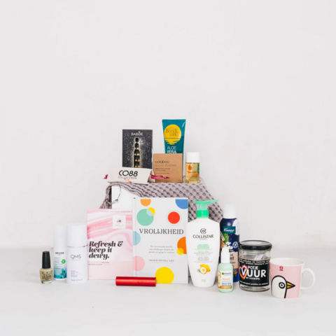 Illustratie bij: Dit wil je: goodiebox vol luxe selfcare producten (met vette korting)