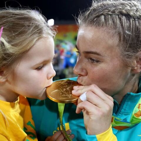 Illustratie bij: Prachtige plaatjes van olympische moeders