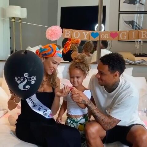 Illustratie bij: Rose Bertram en Gregory van der Wiel onthullen geslacht baby