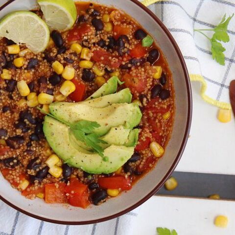 Illustratie bij: Deze Mexicaanse éénpans quinoa is het ultieme comfortfood