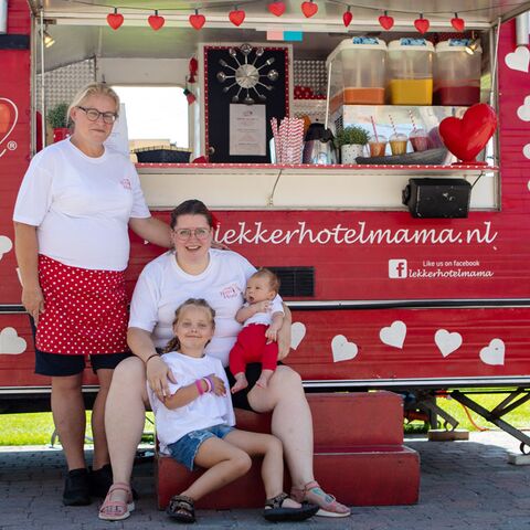 Illustratie bij: ‘De eerste keer dat ik ging koken in de foodtruck dacht ik: hoe gá ik dit doen?’