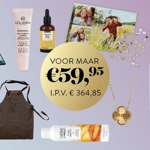 Illustratie bij: Die wil je: toffe goodiebox vol luxe producten om mee te overwinteren