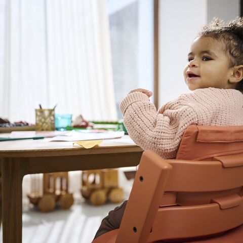 Illustratie bij: Wil je winnen: 2x Stokke Tripp Trapp® stoel in terracotta