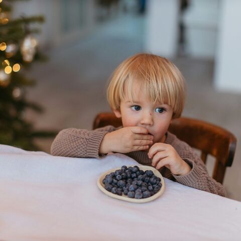 Illustratie bij: Het menu van dreumes Pippa (1,5): ‘Ze eet het kommetje leeg en likt nog net niet de lepel af’