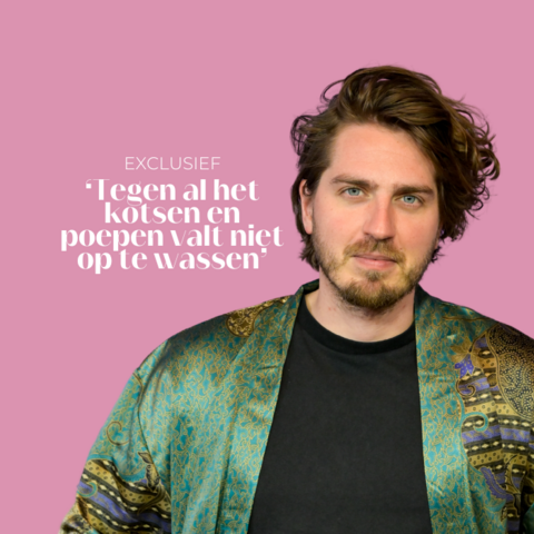 Illustratie bij: Dorian Bindels over vaderschap: ‘Ik geloof niet in opvoeden ‘volgens het boekje”