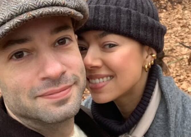 Valerio Zeno met vriendin Manon