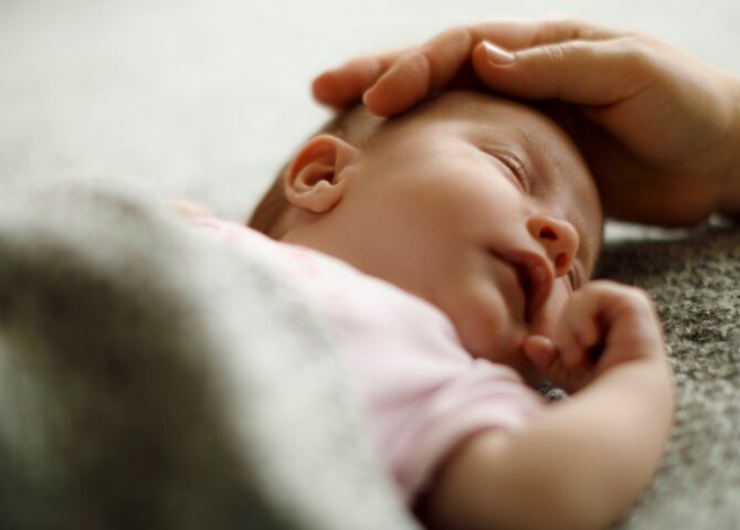 White noise baby slapen tandenknarsen