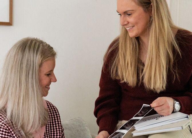 vriendschap Mariëlle en Sara