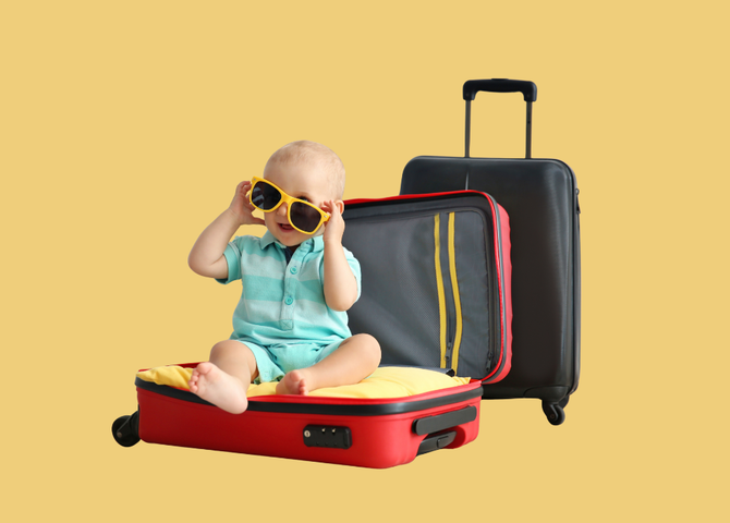 Vakantie kinderen koffer