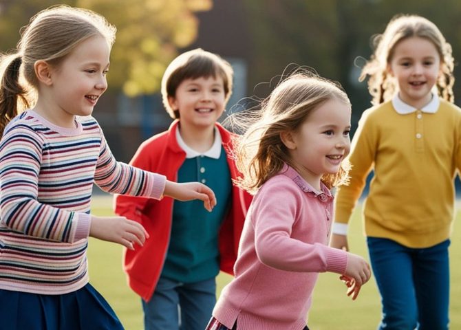 kinderen voorgetrokken