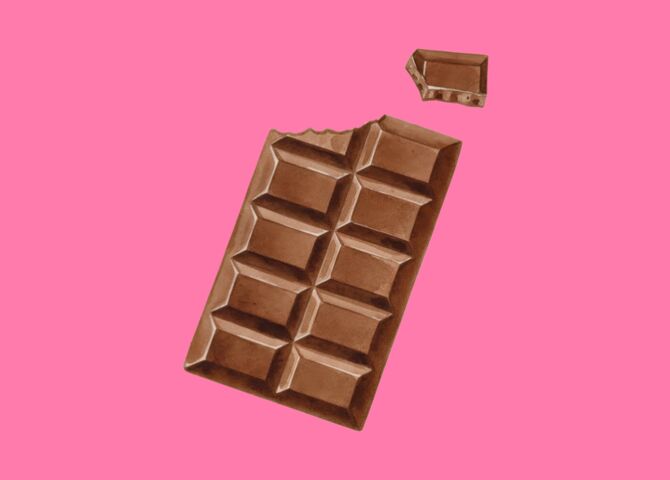 Illustratie bij: Supermarktketen roept onmiddelijk populaire chocoladereep terug: ‘Bevat mogelijk stukjes rubber’