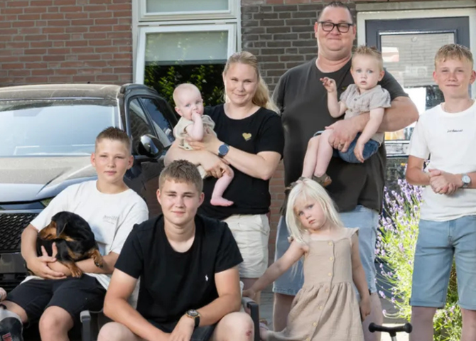 Familie De Lange een huis vol