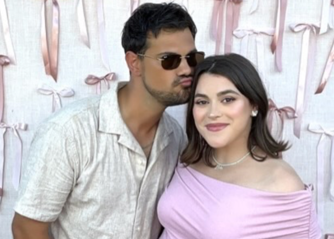 Illustratie bij: Twilight-acteur Taylor Lautner voor het eerst vader en dit is de bijzondere naam van zijn dochter