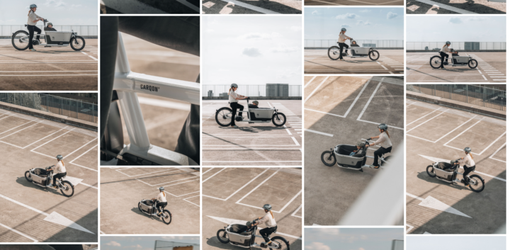 Illustratie bij: WIN: PREMIUM BAKFIETS- CARQON t.w.v. €6173