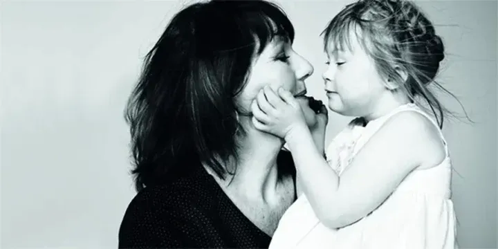 Illustratie bij: Portretten: ouders met een Downkind