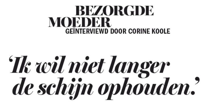 Illustratie bij: Bezorgde moeder