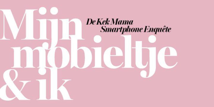 Illustratie bij: Bijna 40% van de moeders is verslaafd aan haar mobiel