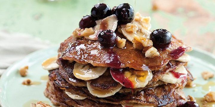 Illustratie bij: Recept: pannenkoekjes met ahornsiroop