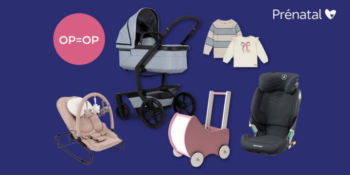 Illustratie bij: Ren naar Prénatal voor giga korting! Deze populaire babyspullen scoor je nu véél goedkoper