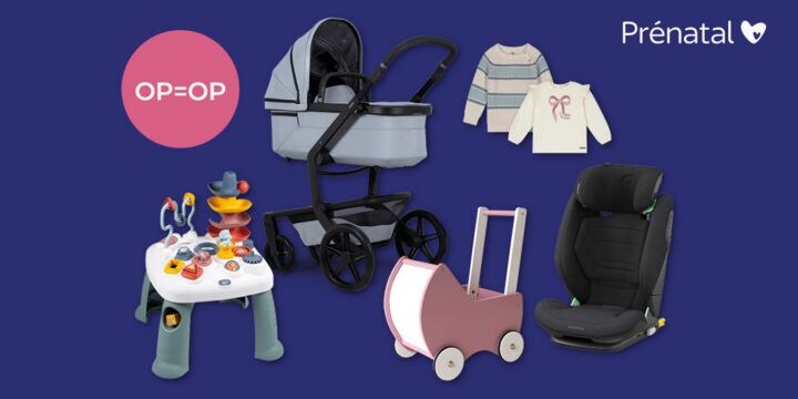 Illustratie bij: Ren naar Prénatal voor giga korting! Deze populaire babyspullen scoor je nu véél goedkoper