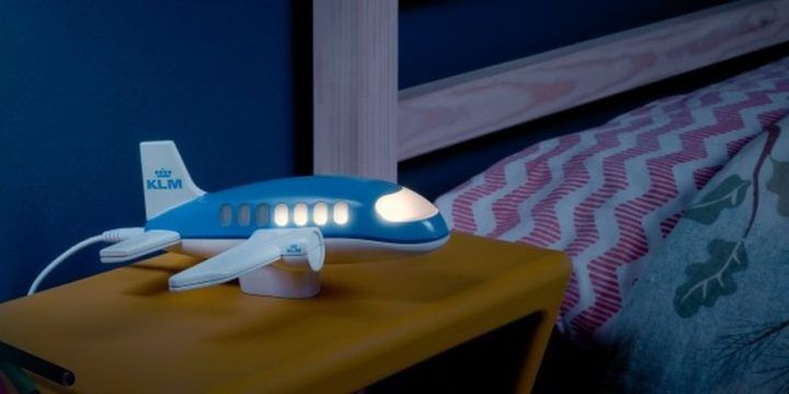 Illustratie bij: KLM lanceert Nachtjeslampje