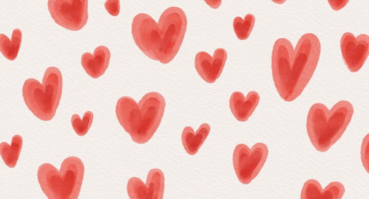 jonge liefde hartjes valentijnsdag