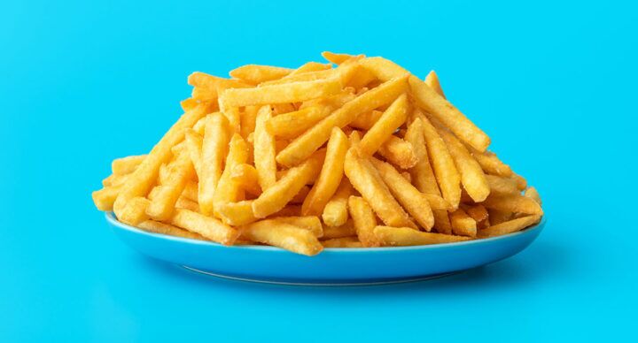 Dat ging ff mis friet gekocht