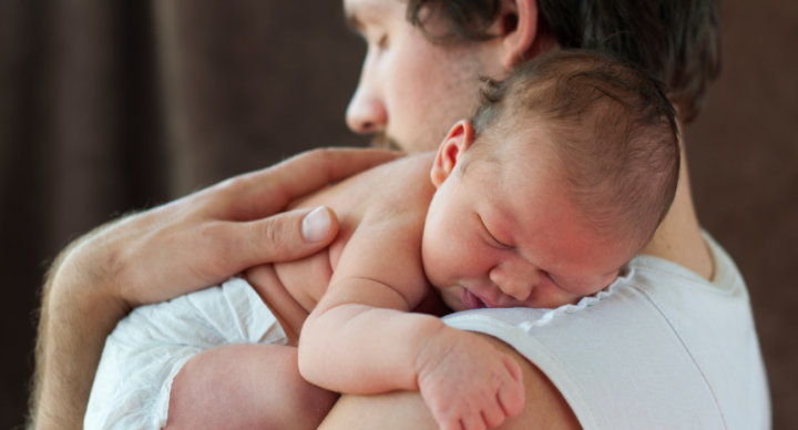 hysterische baby kalmeren newborn