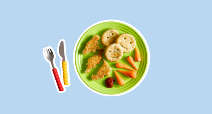 kinderbord servies eten microplastics