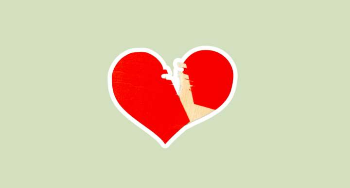 gebroken hart verdriet scheiding