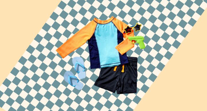 Illustratie bij: Safety first: vermijd deze kleur badkleding voor je kind, waarschuwt een zweminstructeur