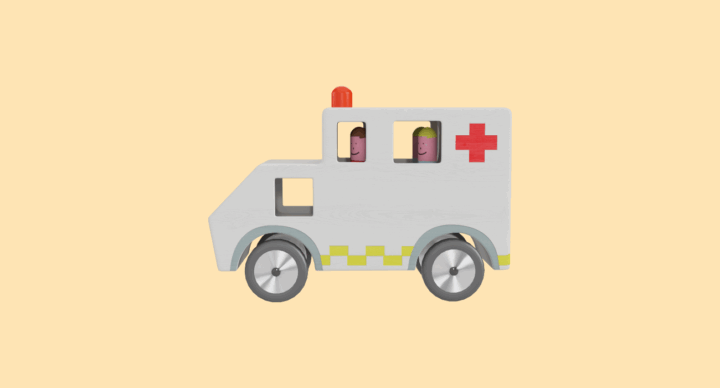 Ziekenhuis ambulance