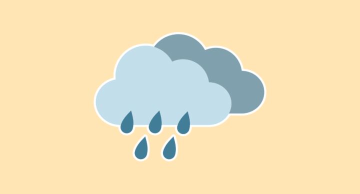 donkere wolk, depressie, seizoen, herfst