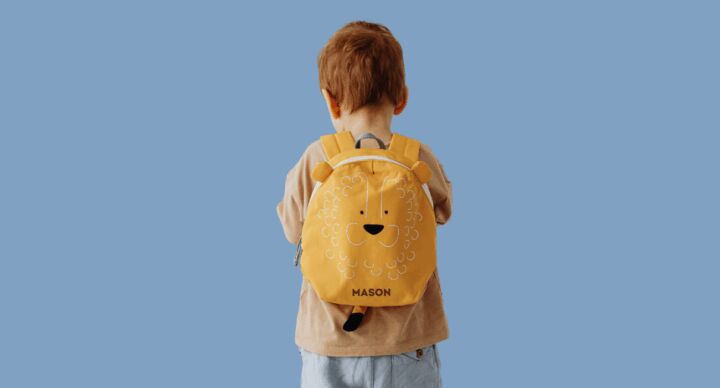 gepersonaliseerde schooltas met naam
