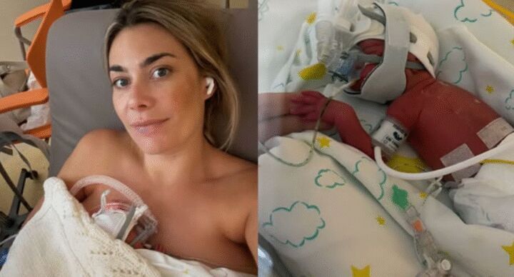 Denise vroeggeboorte in Italië