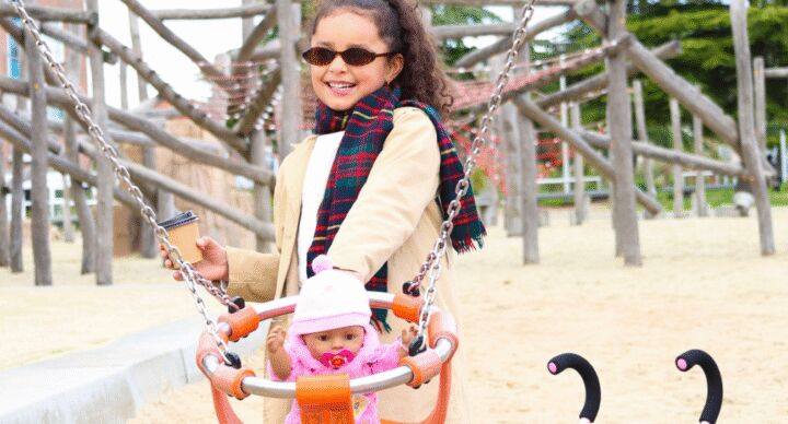 Illustratie bij: Een middag in de speeltuin met BABY born: het kind van jouw kind