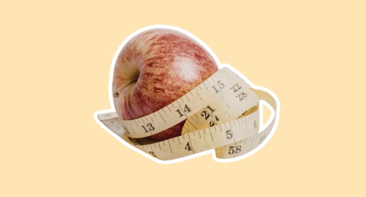 diëtist dieet appel meetlint