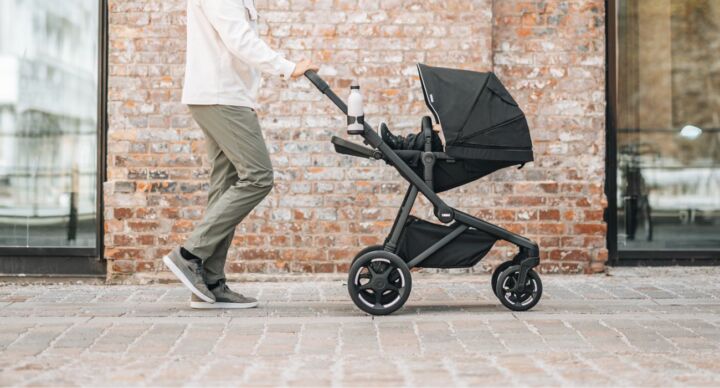 thule sleek kinderwagen