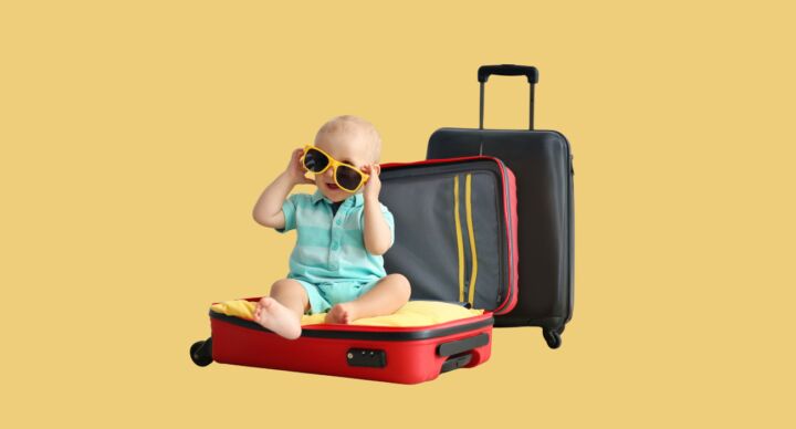 Vakantie kinderen koffer