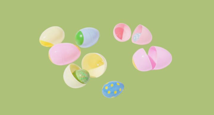 Illustratie bij: Pasen met peuters: 17 kleine verrassingen die perfect in holle paaseieren passen