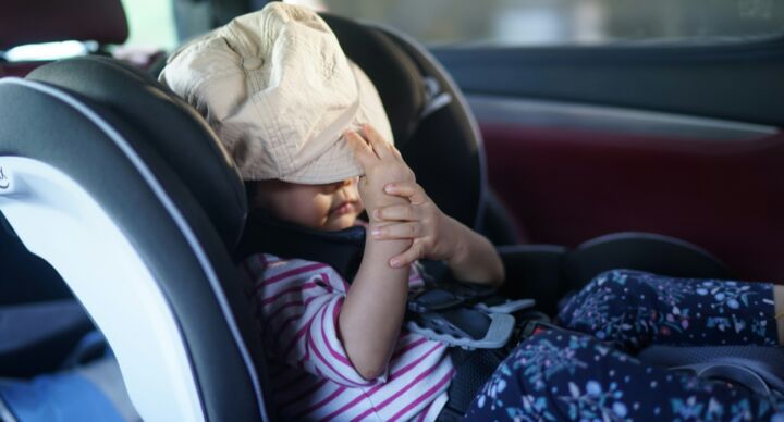 baby autovakantie