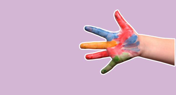 Illustratie bij: Sabine: ‘Mijn dochter krijgt alle kleuren van de regenboog, maar haar tekeningen eindigen altijd hetzelfde’