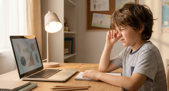 Illustratie bij: Steeds meer kinderen bijziend: hoe herken je myopie bij jouw kind?