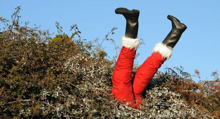 onbedoeld ongemakkelijke kerstfotos