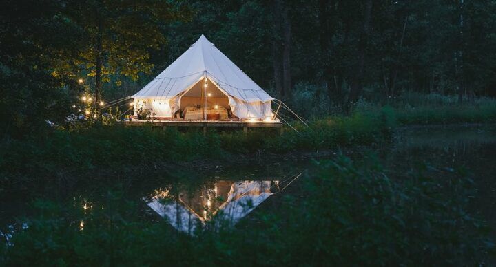 luxe kamperen glamping Zuid-Frankrijk