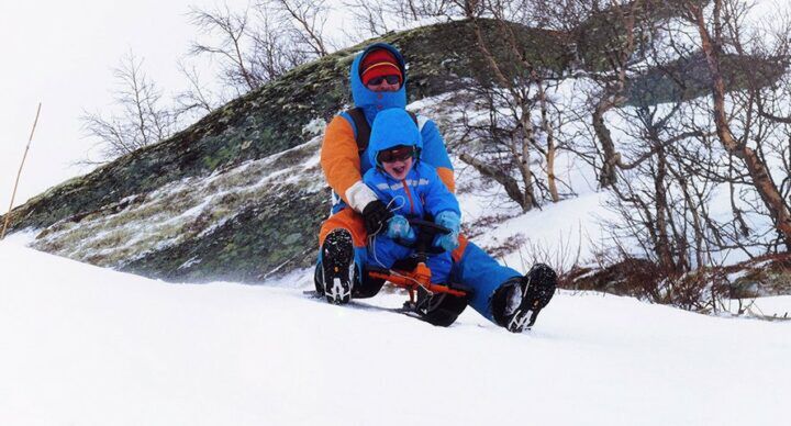 Noorwegen in de sneeuw vakantie kinderen tips