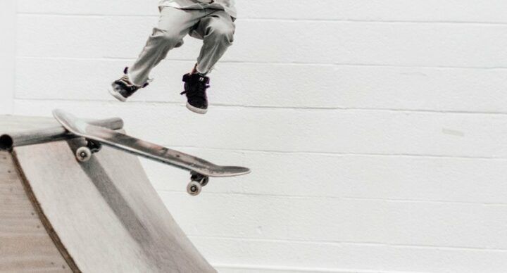 skatebanen voor kinderen