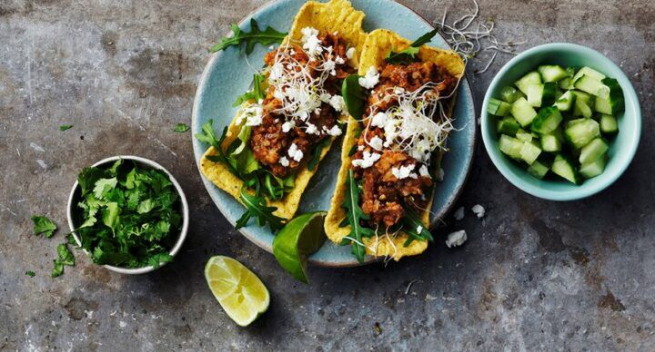 taco tubs vegetarisch gerecht