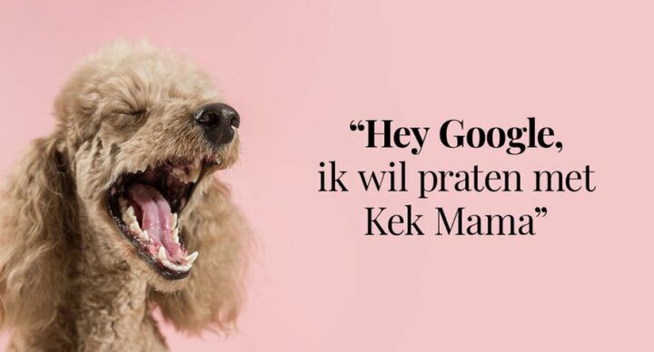 Illustratie bij: Nieuw: praat met Kek Mama via je Google Assistent